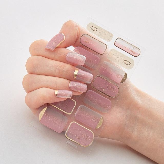 Autocollants de Nail Art Autocollants de Luxe pour des Designs Élégants