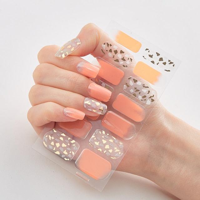 Autocollants de Nail Art Autocollants de Luxe pour des Designs Élégants