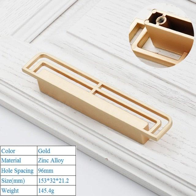 Stylish Zinc Alloy Door Handle - Antique Copper Finish for Modern Interiors - Korvel