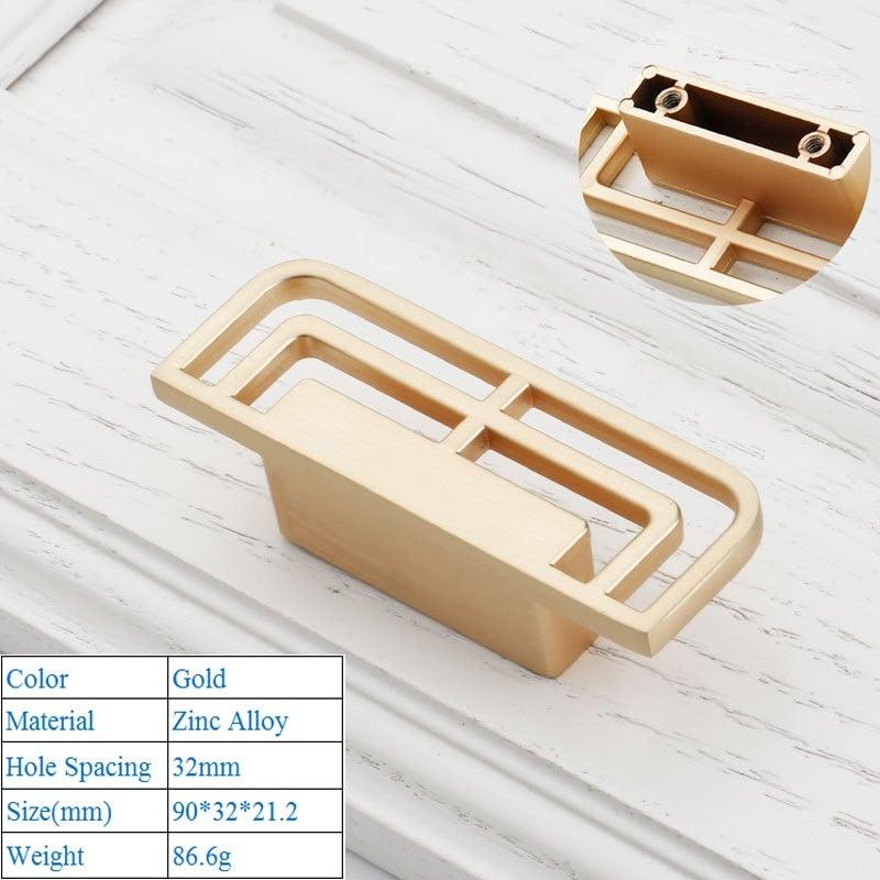 Stylish Zinc Alloy Door Handle - Antique Copper Finish for Modern Interiors - Korvel
