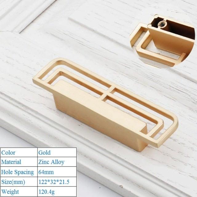 Stylish Zinc Alloy Door Handle - Antique Copper Finish for Modern Interiors - Korvel