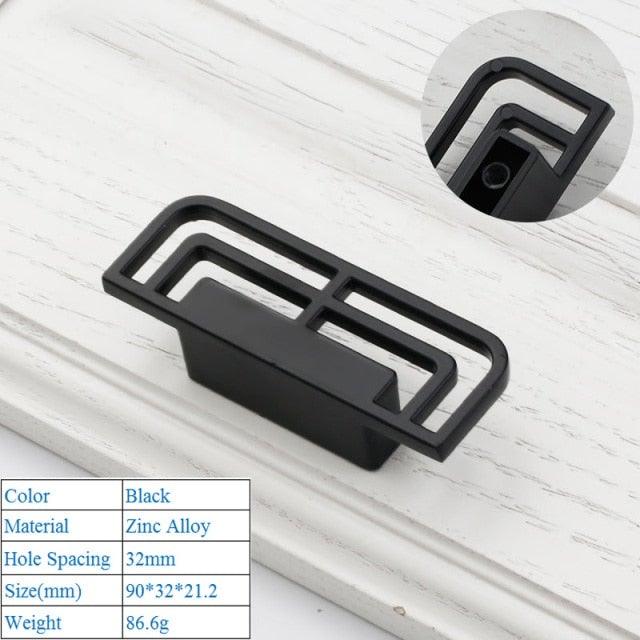 Stylish Zinc Alloy Door Handle - Antique Copper Finish for Modern Interiors - Korvel