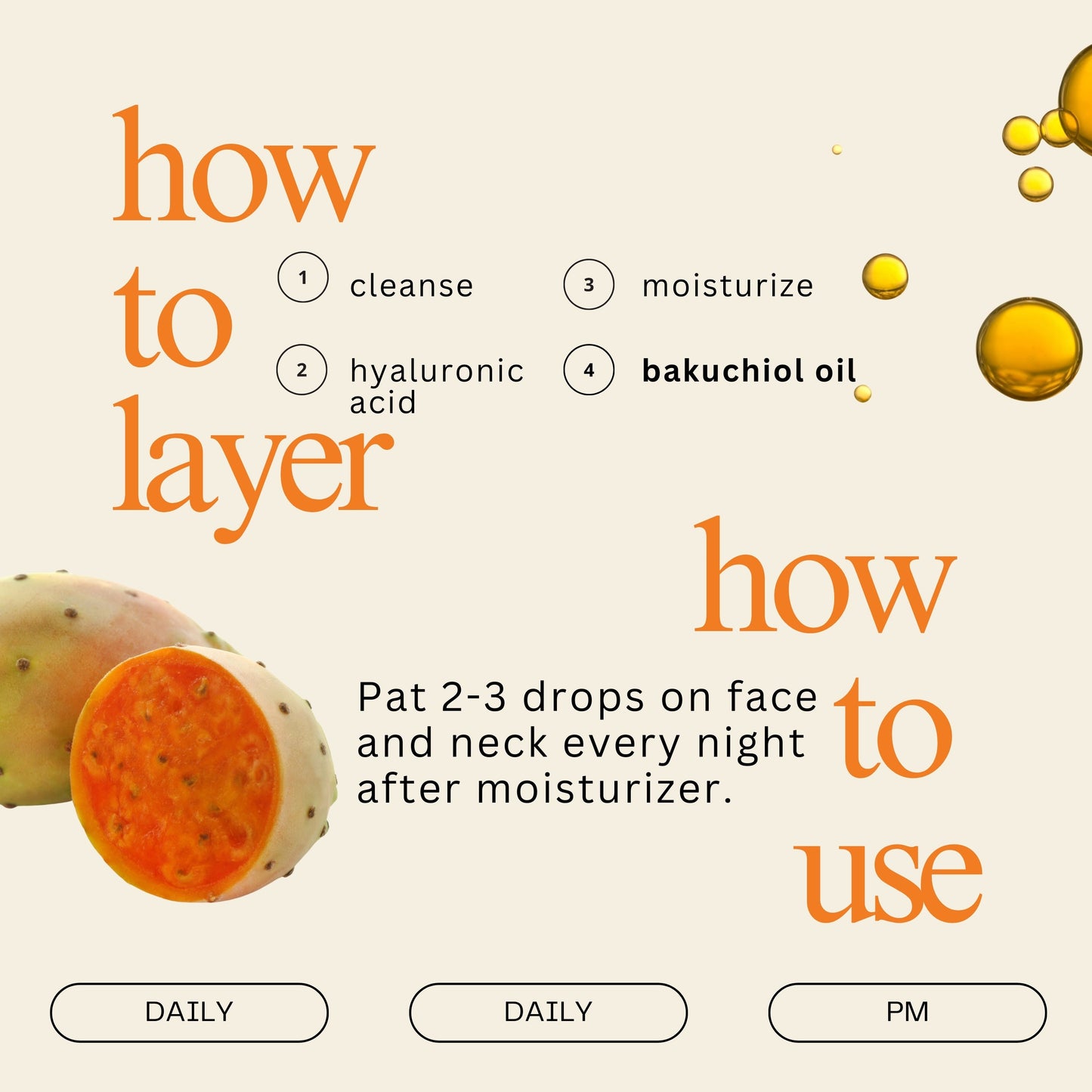 Bakuchiol Skin Renewing Facial Oil (Retinol Alternative)