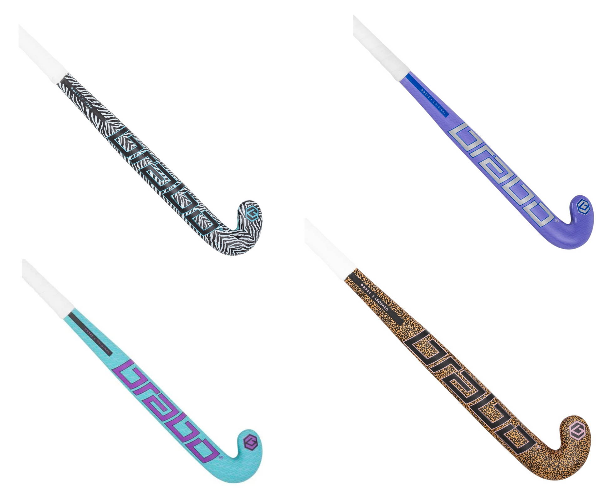 Brabo O’Geez Beginner Field Hockey Stick: Custom Size & Design Options - Korvel