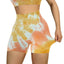 Shorts de Yoga Sin Costuras de Cintura Alta para Mujeres