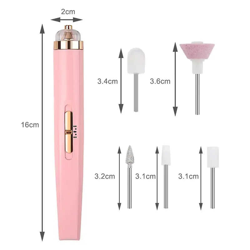 Lijadora de Uñas Eléctrica Premium