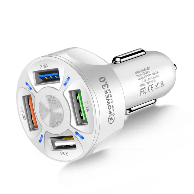 Dual USB Car Mobile Phone Charger