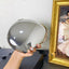 niche Metal shell shape clutch bag Smooth mirror surface silver gold women evening party cute purse handbag  new - Korvel