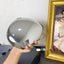 niche Metal shell shape clutch bag Smooth mirror surface silver gold women evening party cute purse handbag  new - Korvel