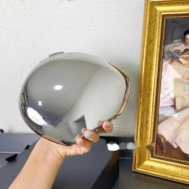 niche Metal shell shape clutch bag Smooth mirror surface silver gold women evening party cute purse handbag  new - Korvel