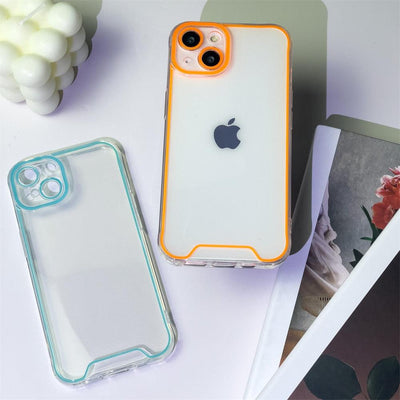 Coque de téléphone en silicone lumineux pour iPhone - Antichoc et transparente