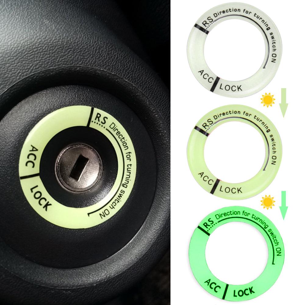 Fluorescent Start Stop Button Cover for Vehicles
