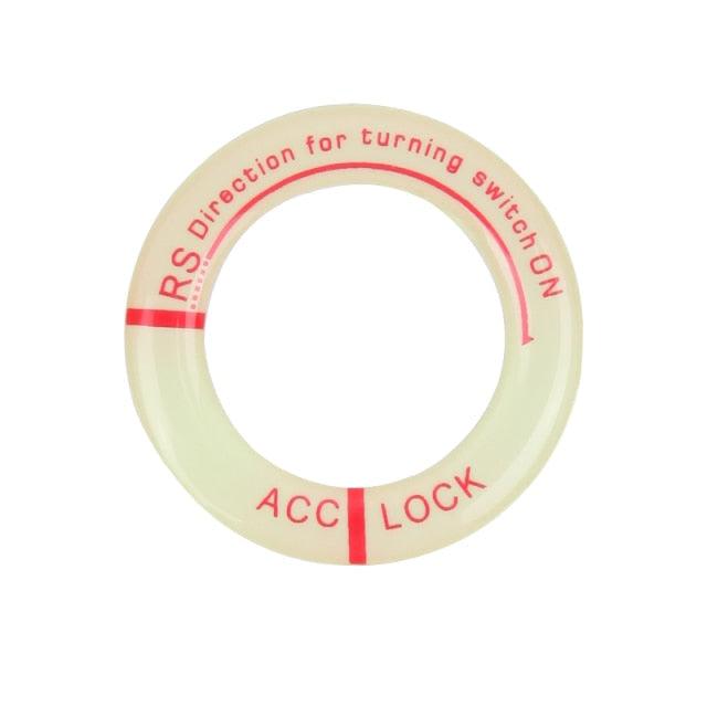 Fluorescent Start Stop Button Cover for Vehicles