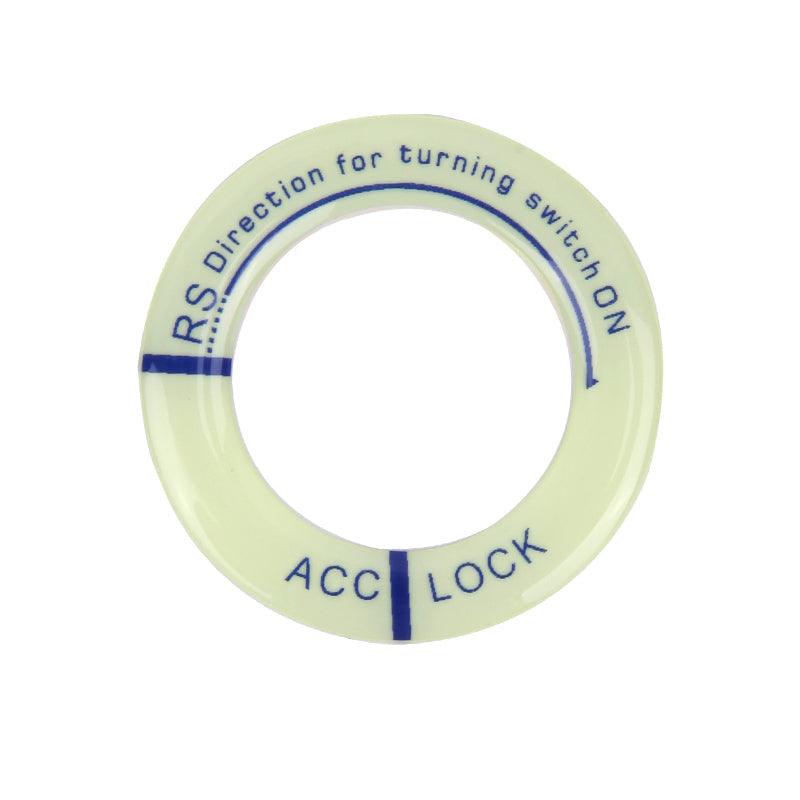 Fluorescent Start Stop Button Cover for Vehicles