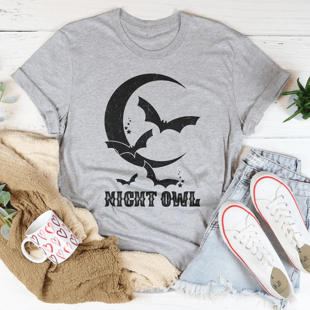 Night Owl Tee - Premium Comfort T-Shirt
