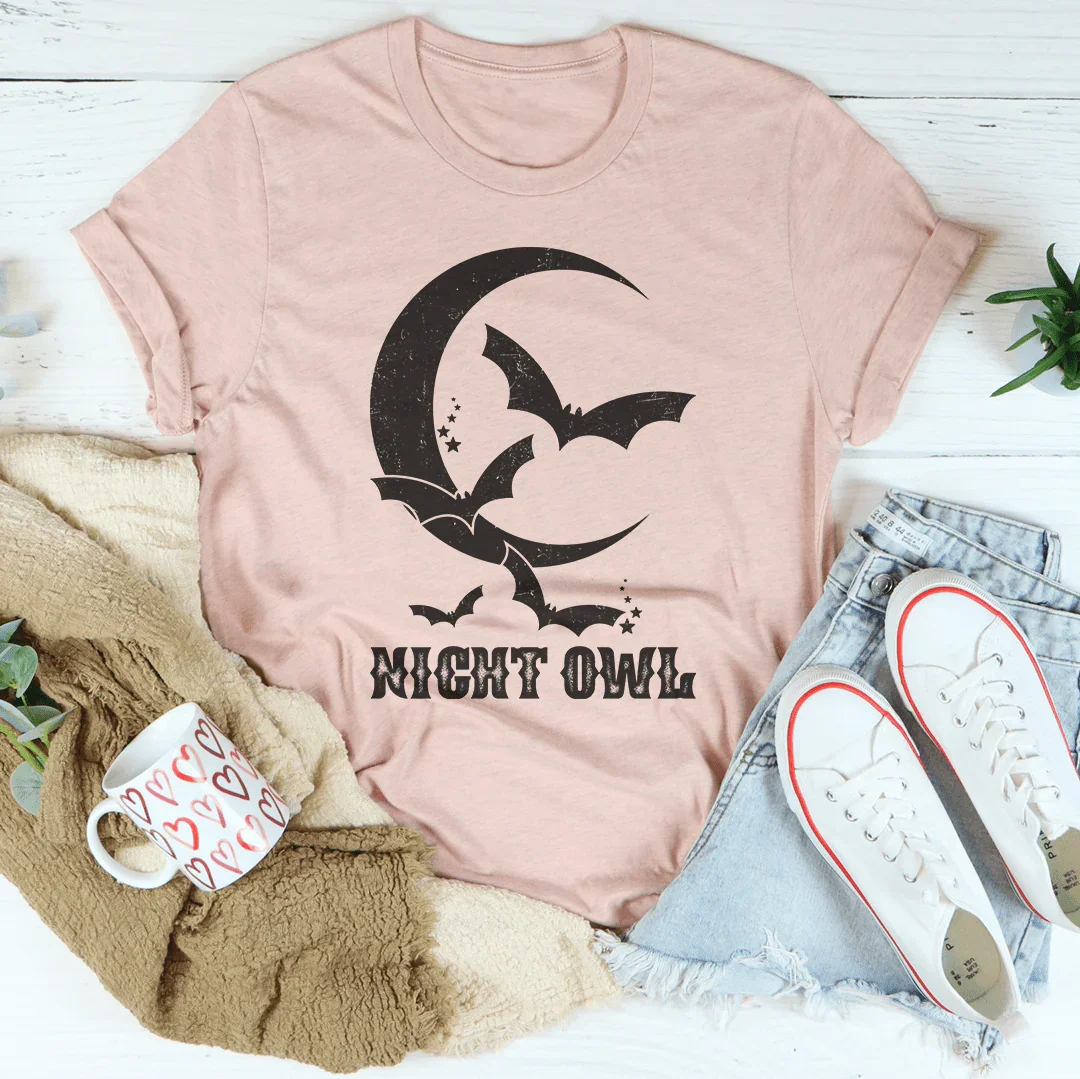 Night Owl Tee - Premium Comfort T-Shirt