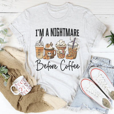 Camiseta de Pesadilla antes del café