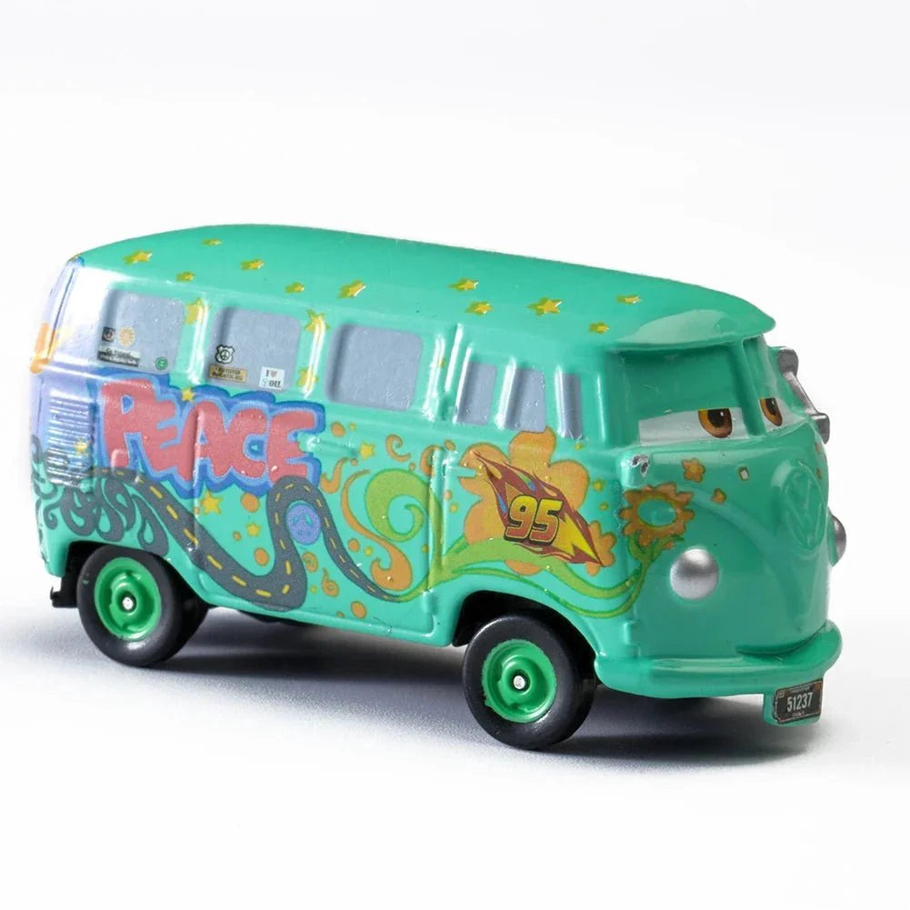 Conjunto de coches de juguete de metal fundido Mandotos Disney Pixar Cars 1:55