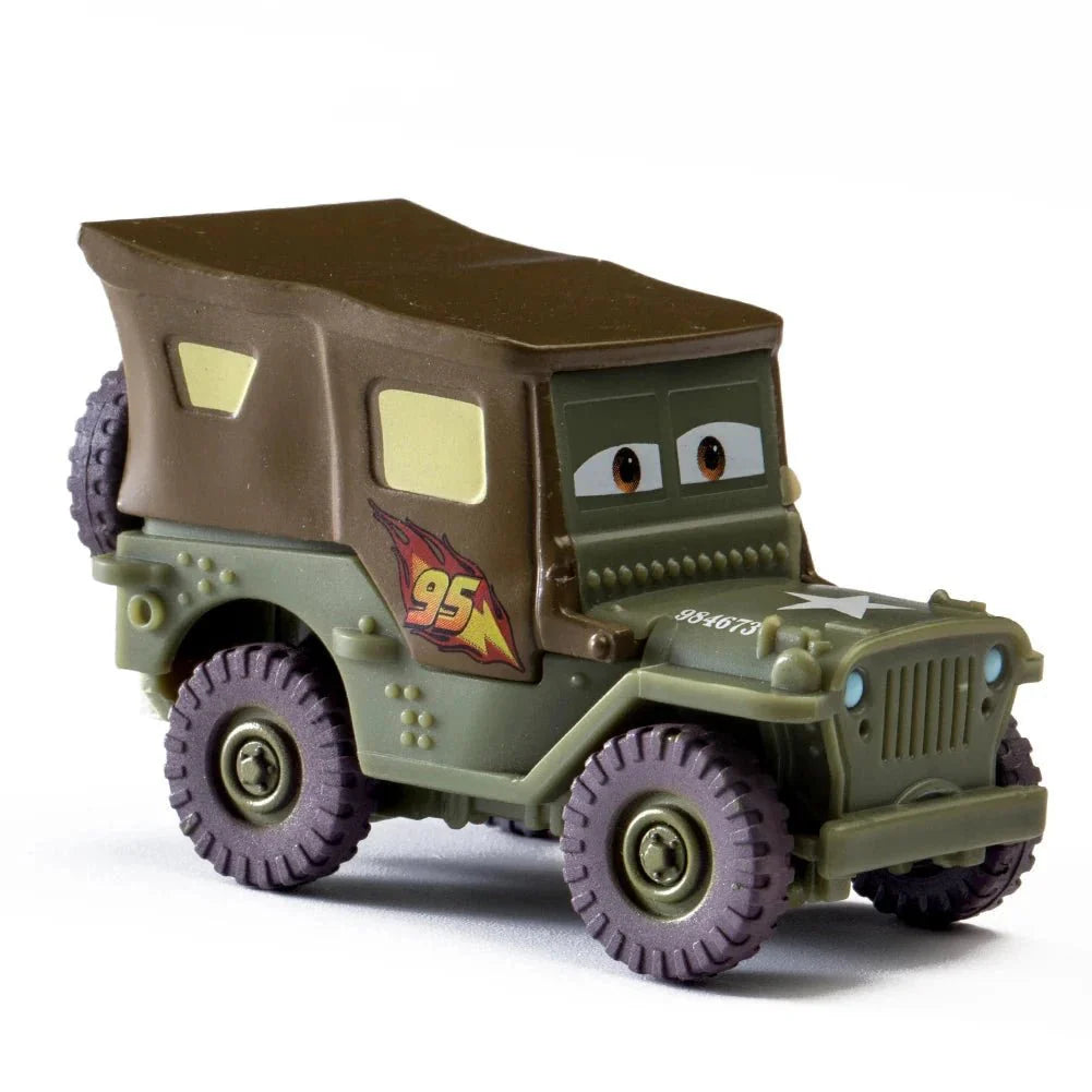 Conjunto de coches de juguete de metal fundido Mandotos Disney Pixar Cars 1:55