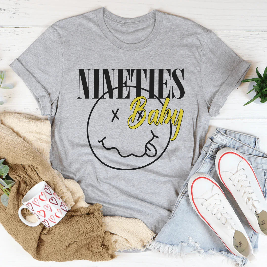 Camiseta de bebé de los noventa