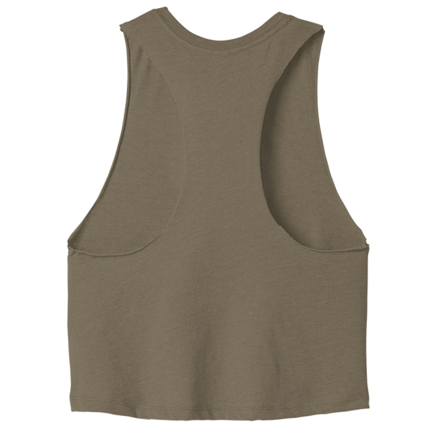 Bella + Canvas 6682 Women's Cropped Racerback Tank Top - Korvel