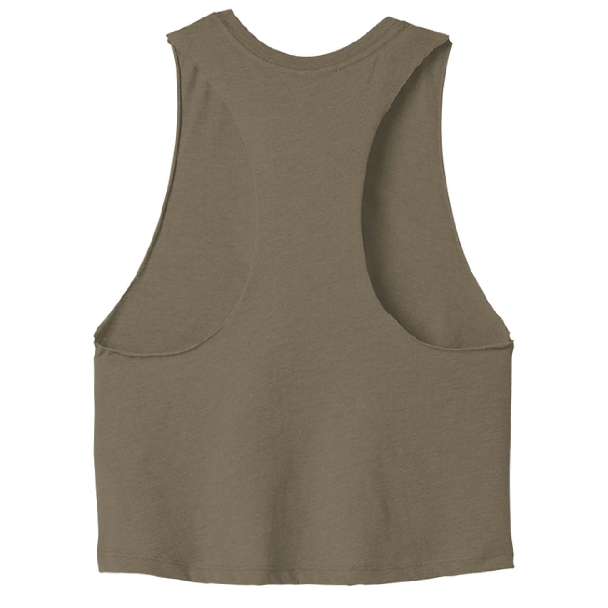 Bella + Canvas 6682 Women's Cropped Racerback Tank Top - Korvel