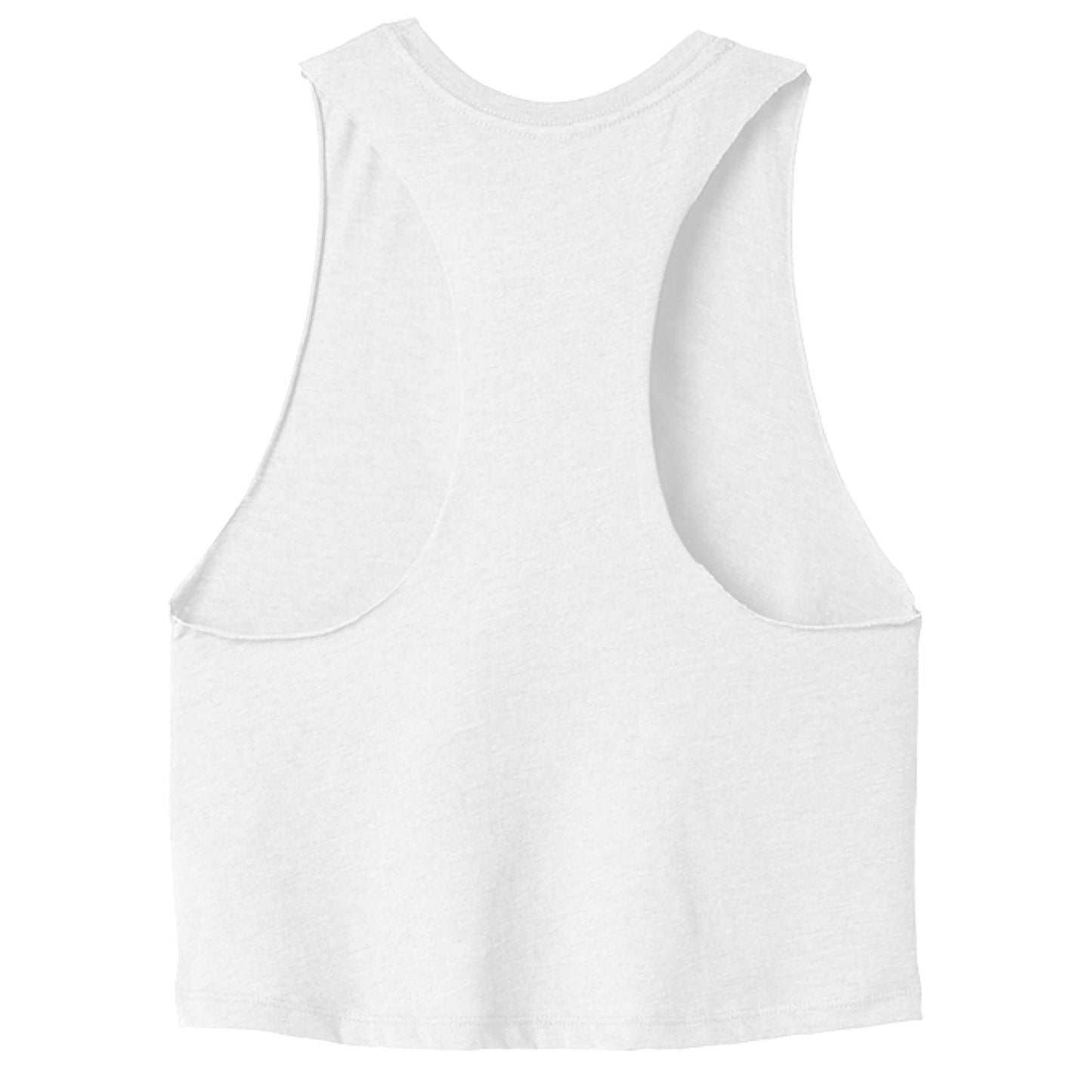 Bella + Canvas 6682 Women's Cropped Racerback Tank Top - Korvel