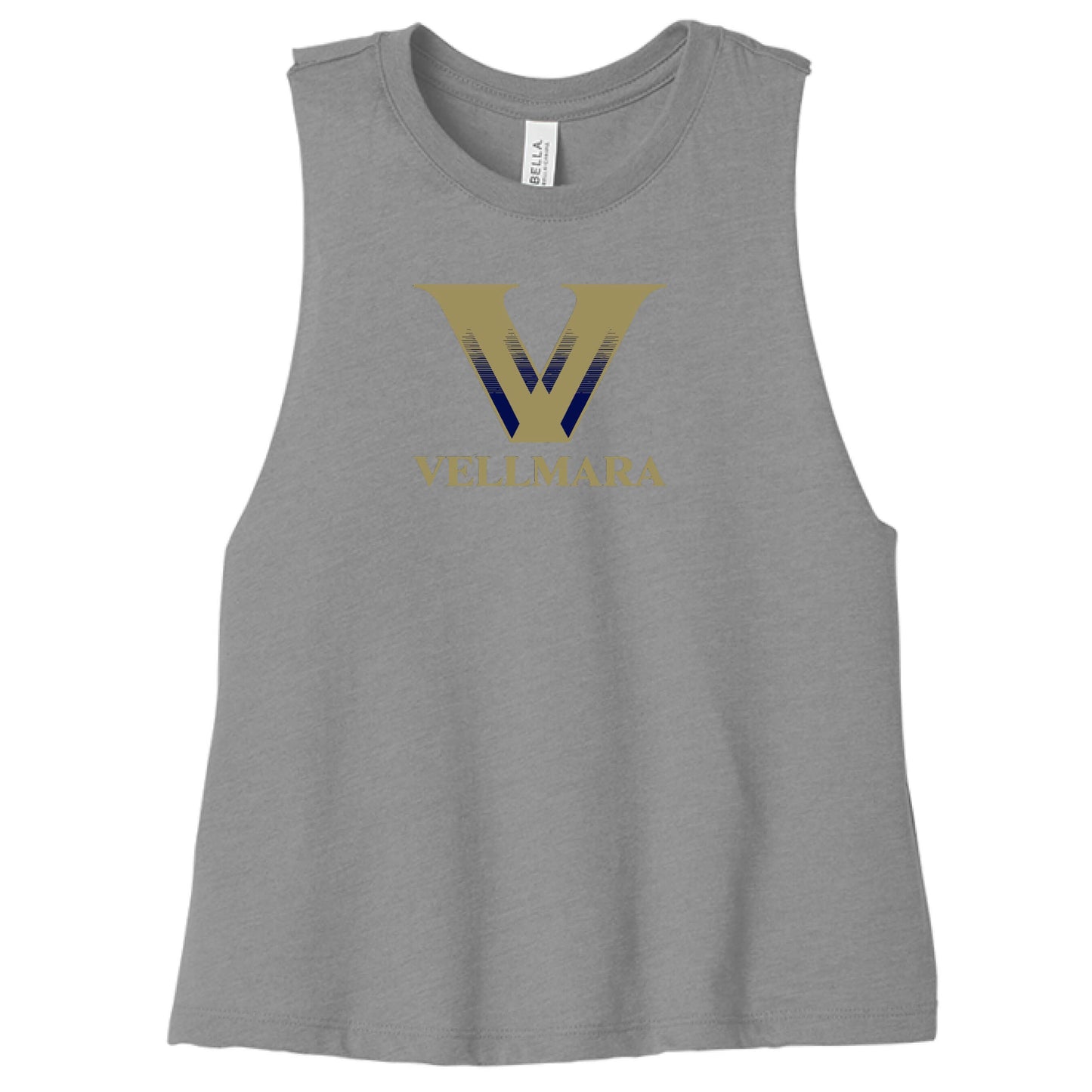 Bella + Canvas 6682 Women's Cropped Racerback Tank Top - Korvel