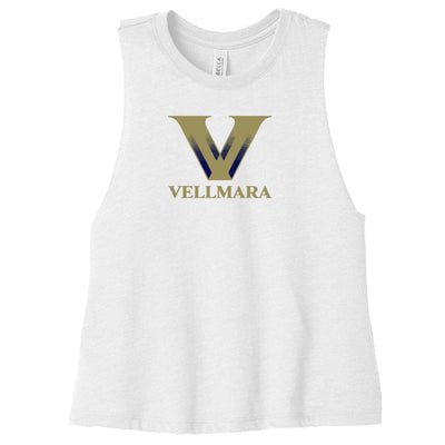 Bella + Canvas 6682 Women's Cropped Racerback Tank Top - Korvel