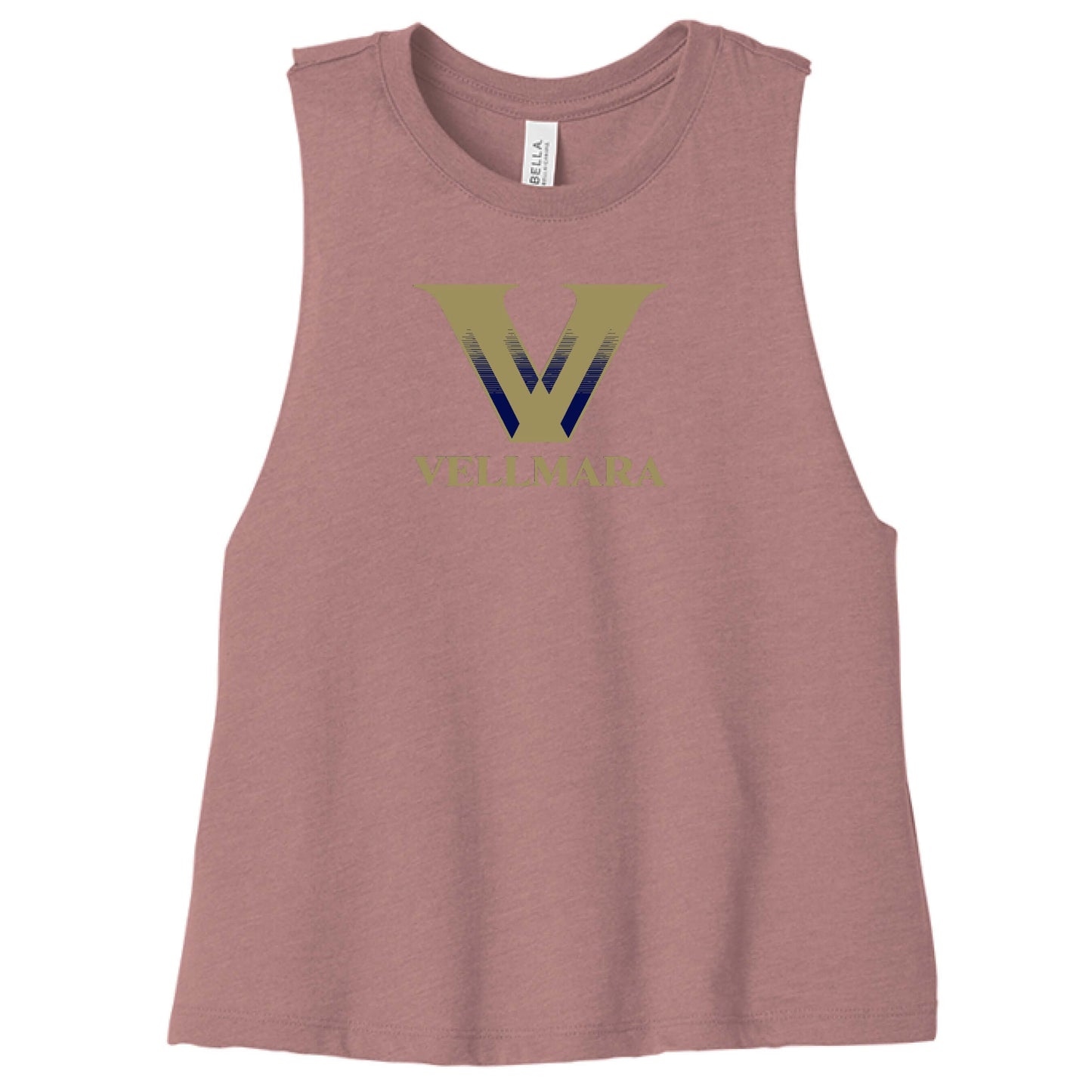 Bella + Canvas 6682 Women's Cropped Racerback Tank Top - Korvel