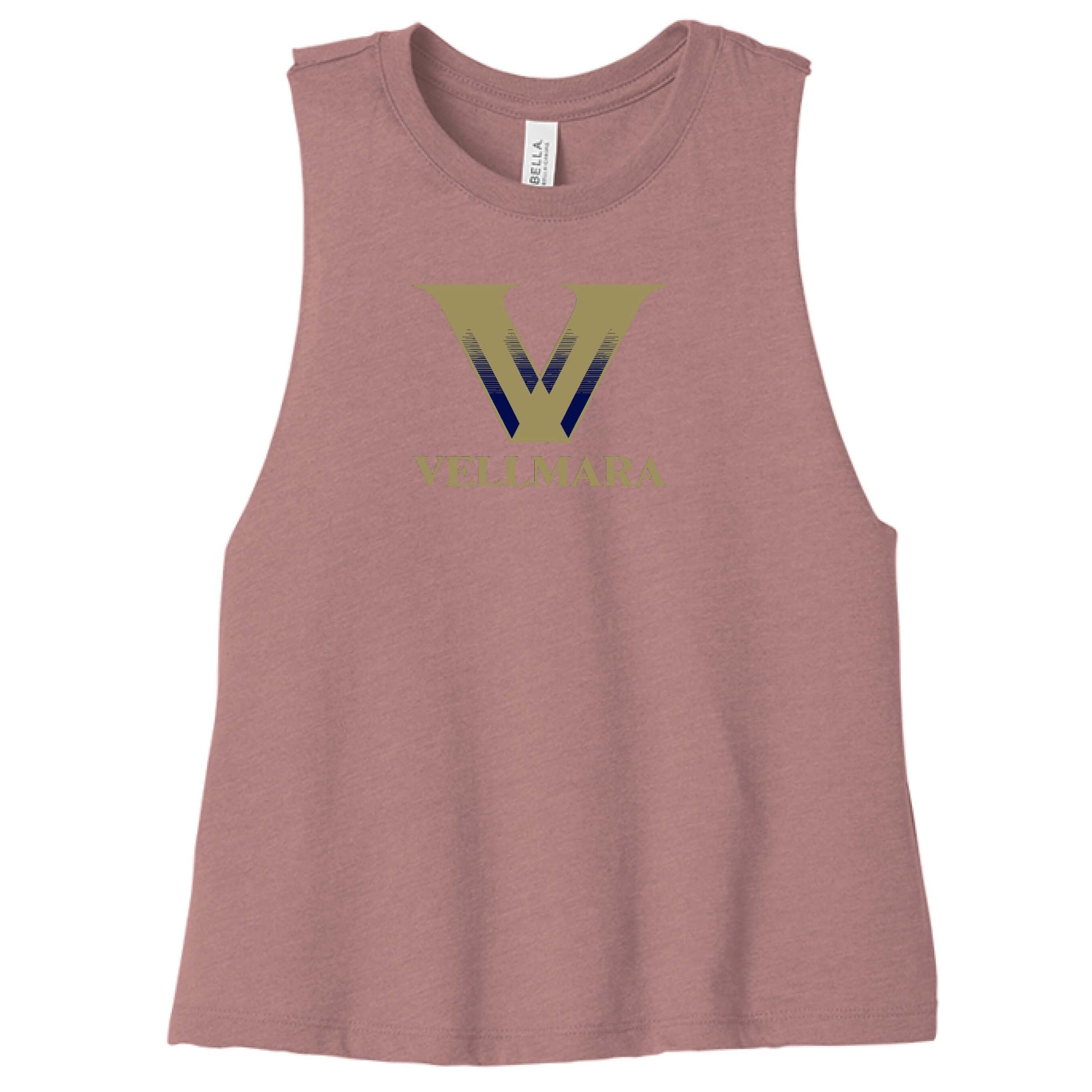 Bella + Canvas 6682 Women's Cropped Racerback Tank Top - Korvel
