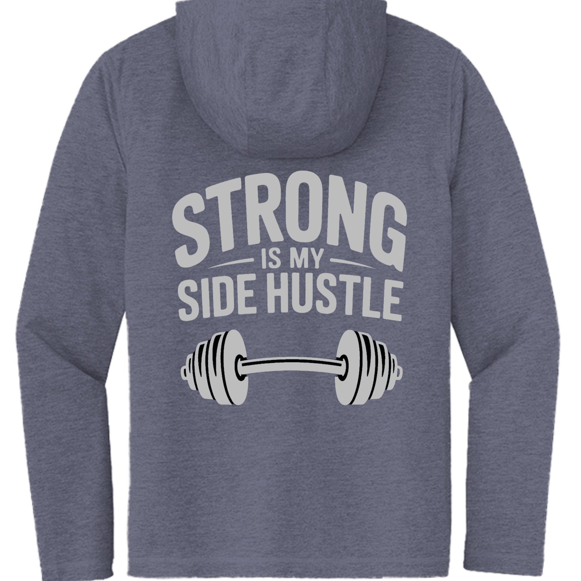 Empower Your Hustle with Our Stylish Hooded Long Sleeve Tee - Korvel