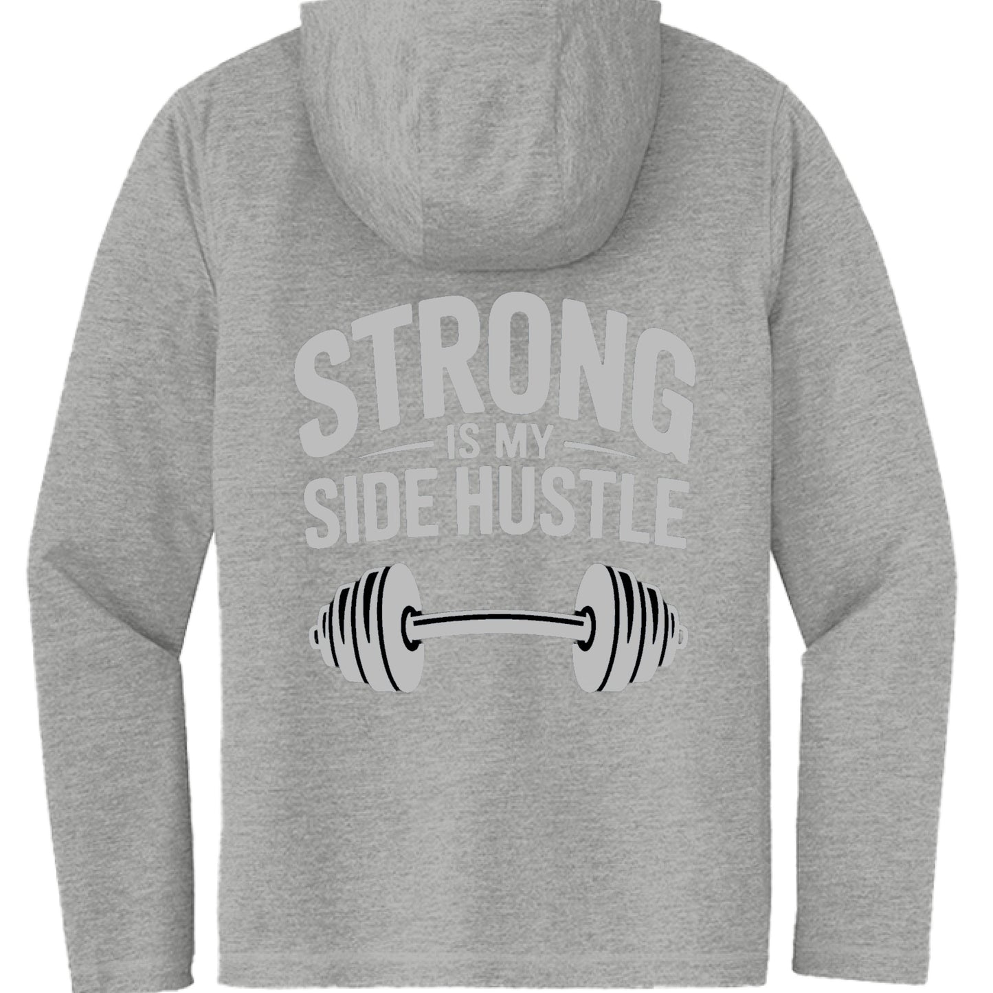Empower Your Hustle with Our Stylish Hooded Long Sleeve Tee - Korvel