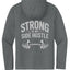 Empower Your Hustle with Our Stylish Hooded Long Sleeve Tee - Korvel