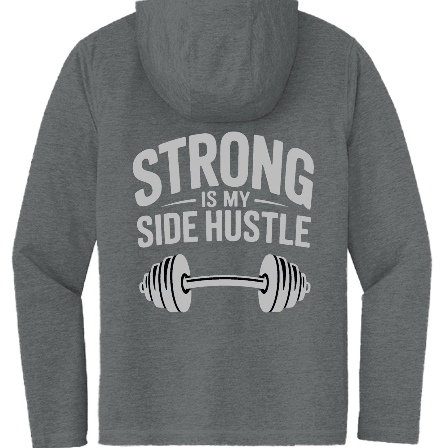 Empower Your Hustle with Our Stylish Hooded Long Sleeve Tee - Korvel