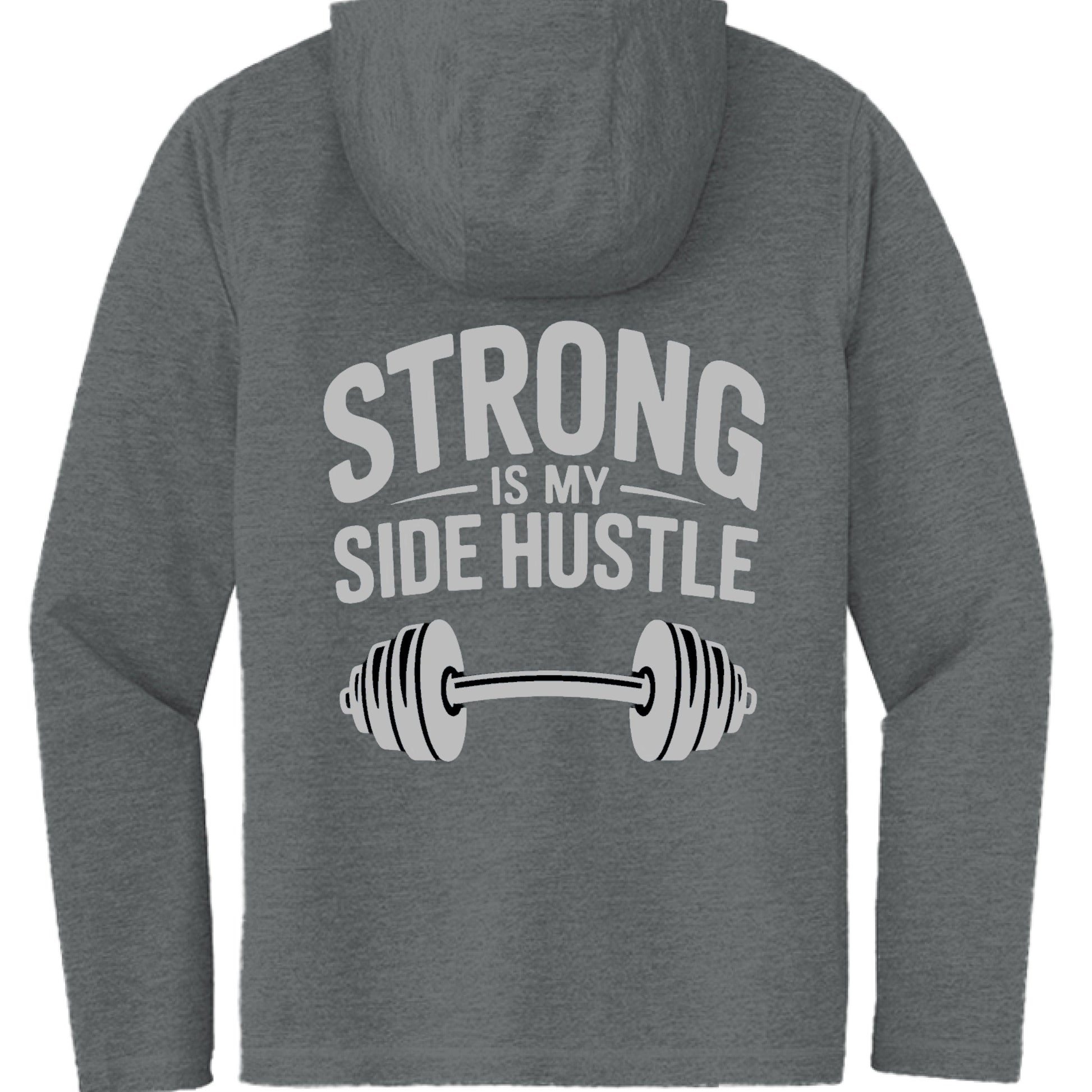 Empower Your Hustle with Our Stylish Hooded Long Sleeve Tee - Korvel