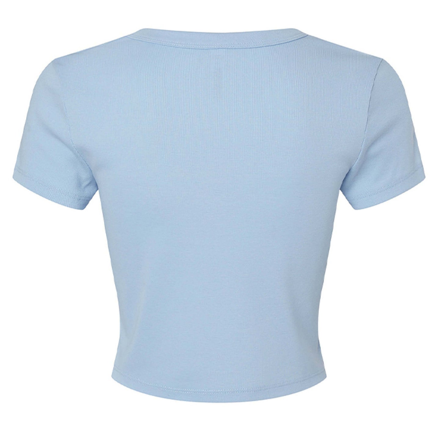 Chic Comfort: Ladies Ribbed Fitted Tee - Korvel