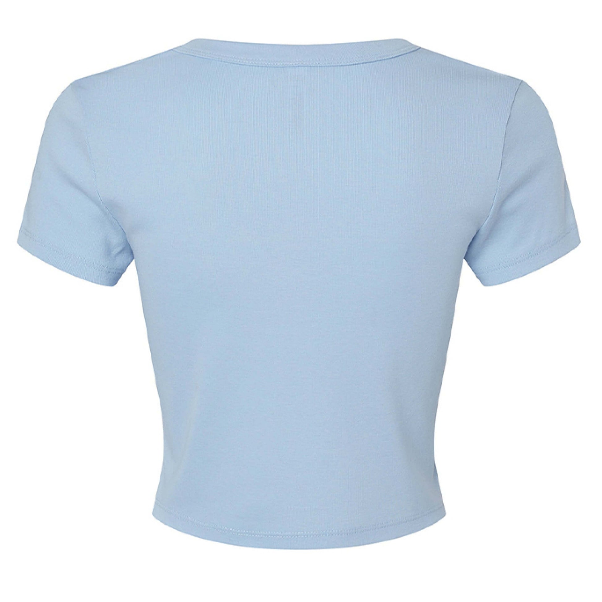 Chic Comfort: Ladies Ribbed Fitted Tee - Korvel