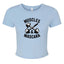 Chic Comfort: Ladies Ribbed Fitted Tee - Korvel