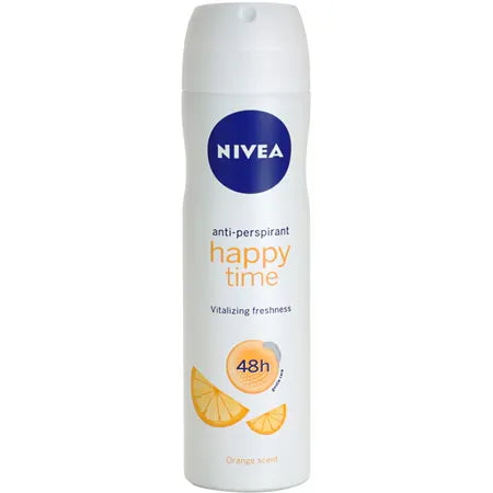 Nivea Happy Time Antiperspirant Spray for Women - 150ml