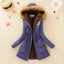 Abrigo de Invierno Estilo Preppy para Mujer