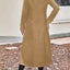 Elegant Double Breasted Women's Overcoat