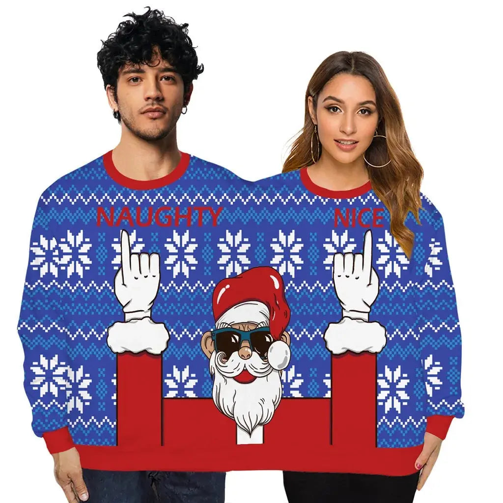 Couples Christmas Siamese Sweater