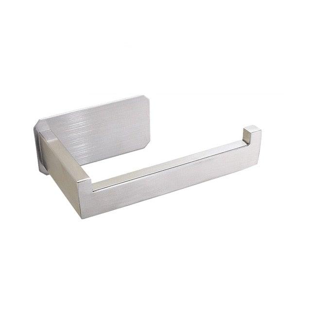 No-Drill Self Adhesive Stainless Steel Toilet Paper Holder
