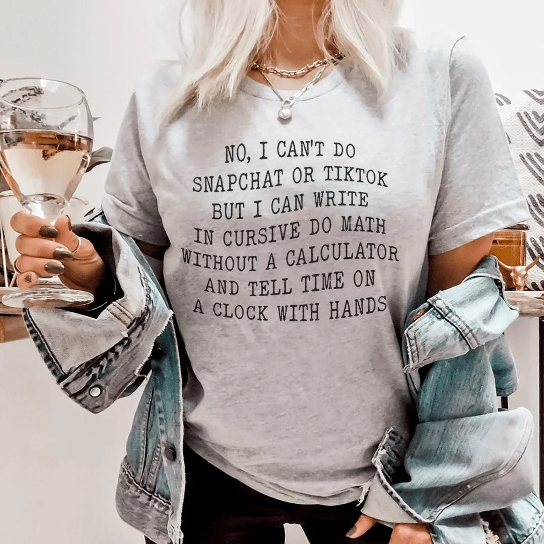 No, no puedo hacer esa camiseta