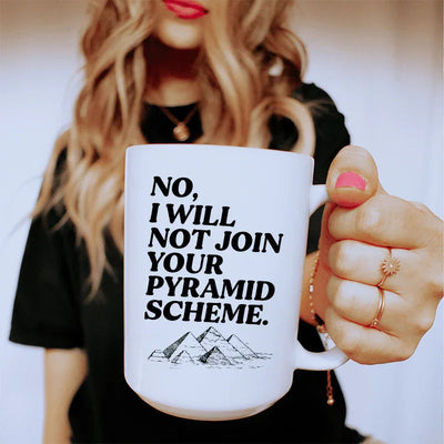 No I Will Not Ceramic Mug - 15 oz