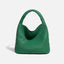 Bolso de Cubo de Cuero Suave Tejido a Mano para Mujeres