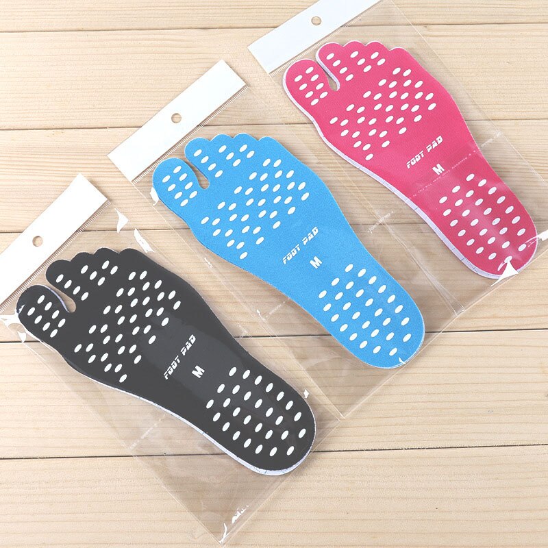 Non-slip Seaside Beach Shoes equipped with anti-skid shoes Beach socks Pad Feet Sticker Insoles Flexible Beach Feet - Korvel
