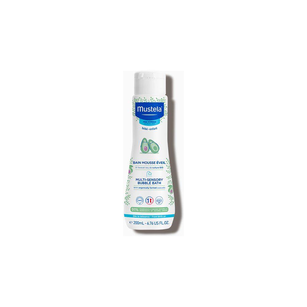 Mustela Baño Espumoso Multi-Sensorial para Bebés - 6.76 fl oz