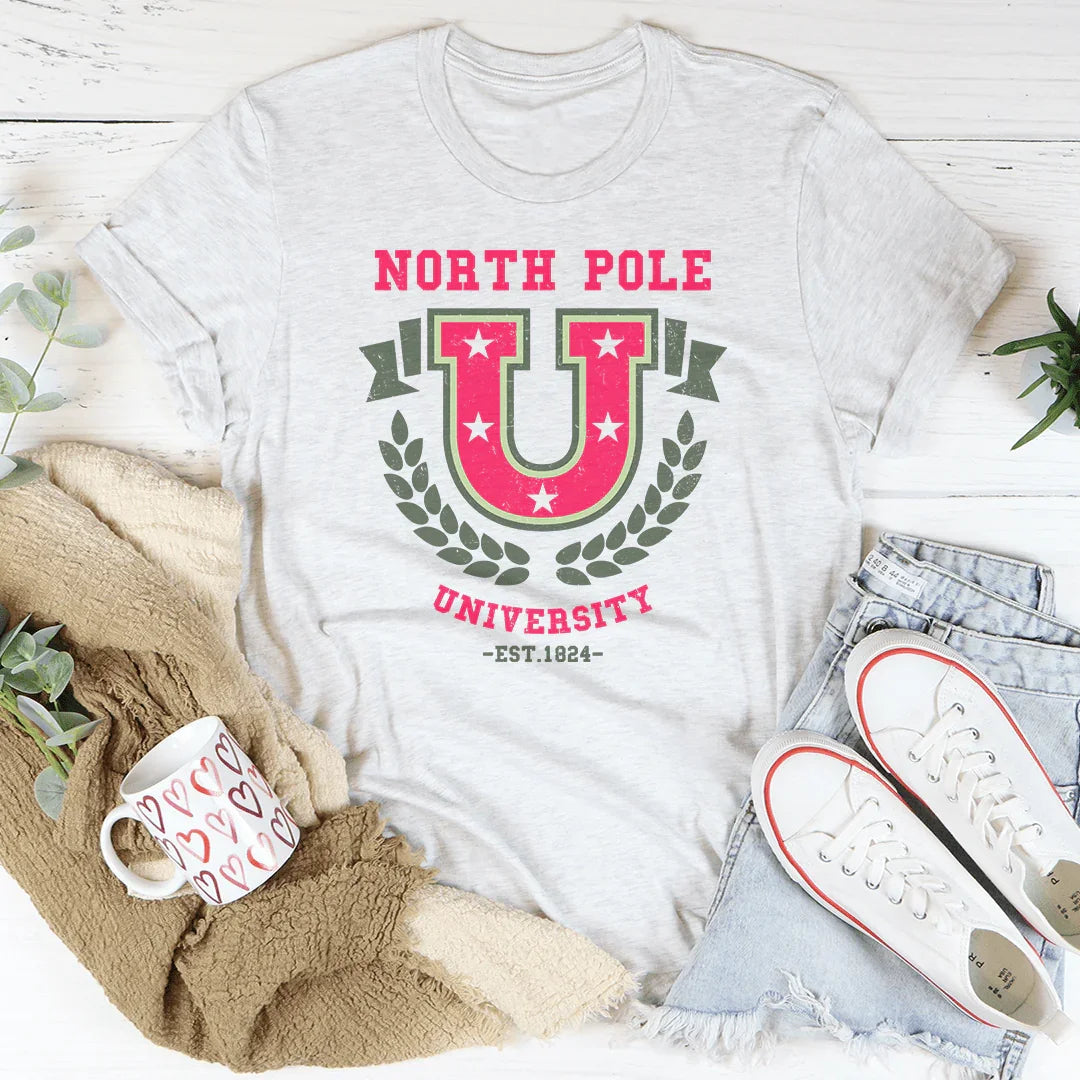Camiseta de la Universidad del Polo Norte